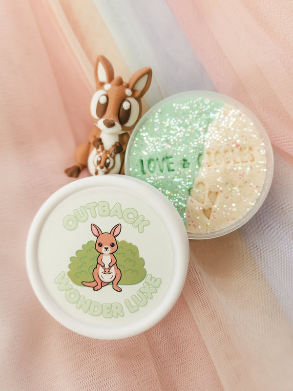 OUTBACK WONDER KANGAROO - FIDGET FLEXI & MINI PLAYDOUGH SET