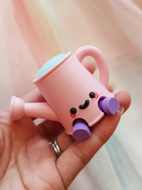 LITTLE GARDEN WATERING CAN FIDGET CLICKER