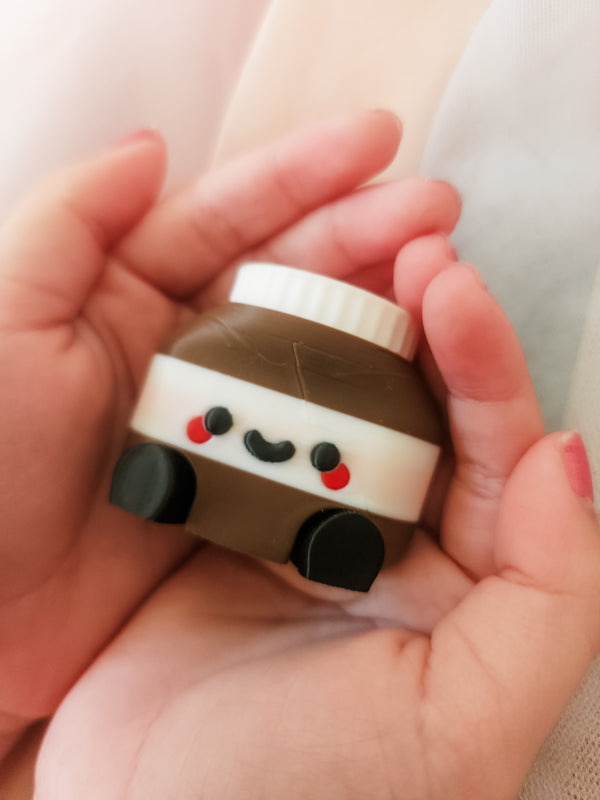 CHOCOLATE JAR FIDGET CLICKER