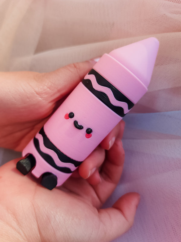 THE SWEET SCRIBBLE CRAYON FIDGET CLICKER