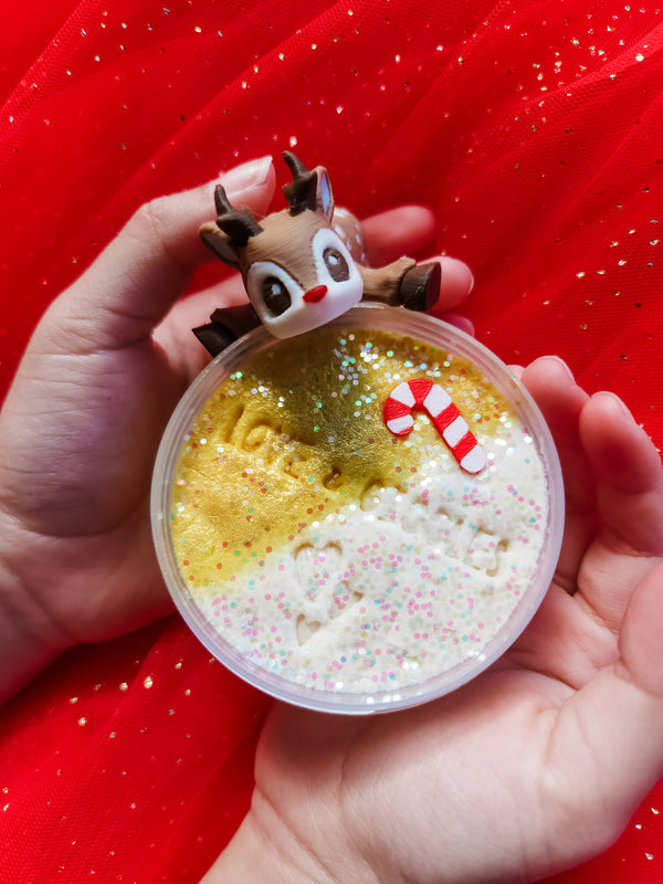 PRE-ORDER REINDEER - FIDGET FLEXI & MINI PLAYDOUGH SET