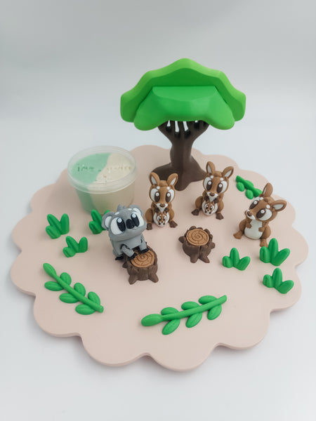 Australian Kangaroo and Koala Playdough Kit