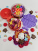 donut and waffles playdough kit 