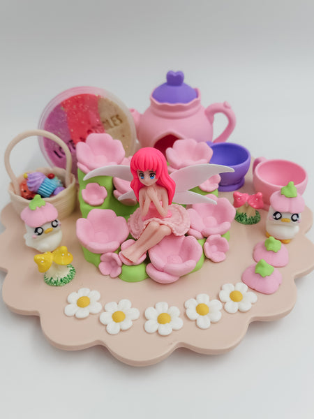fairy garden playdough kit 