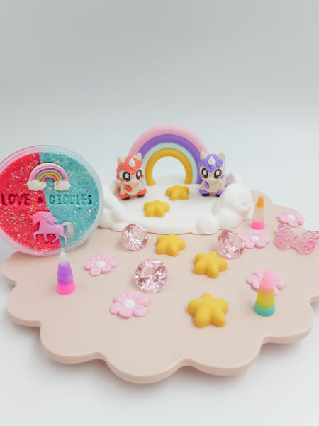unicorn playdough kit for kids